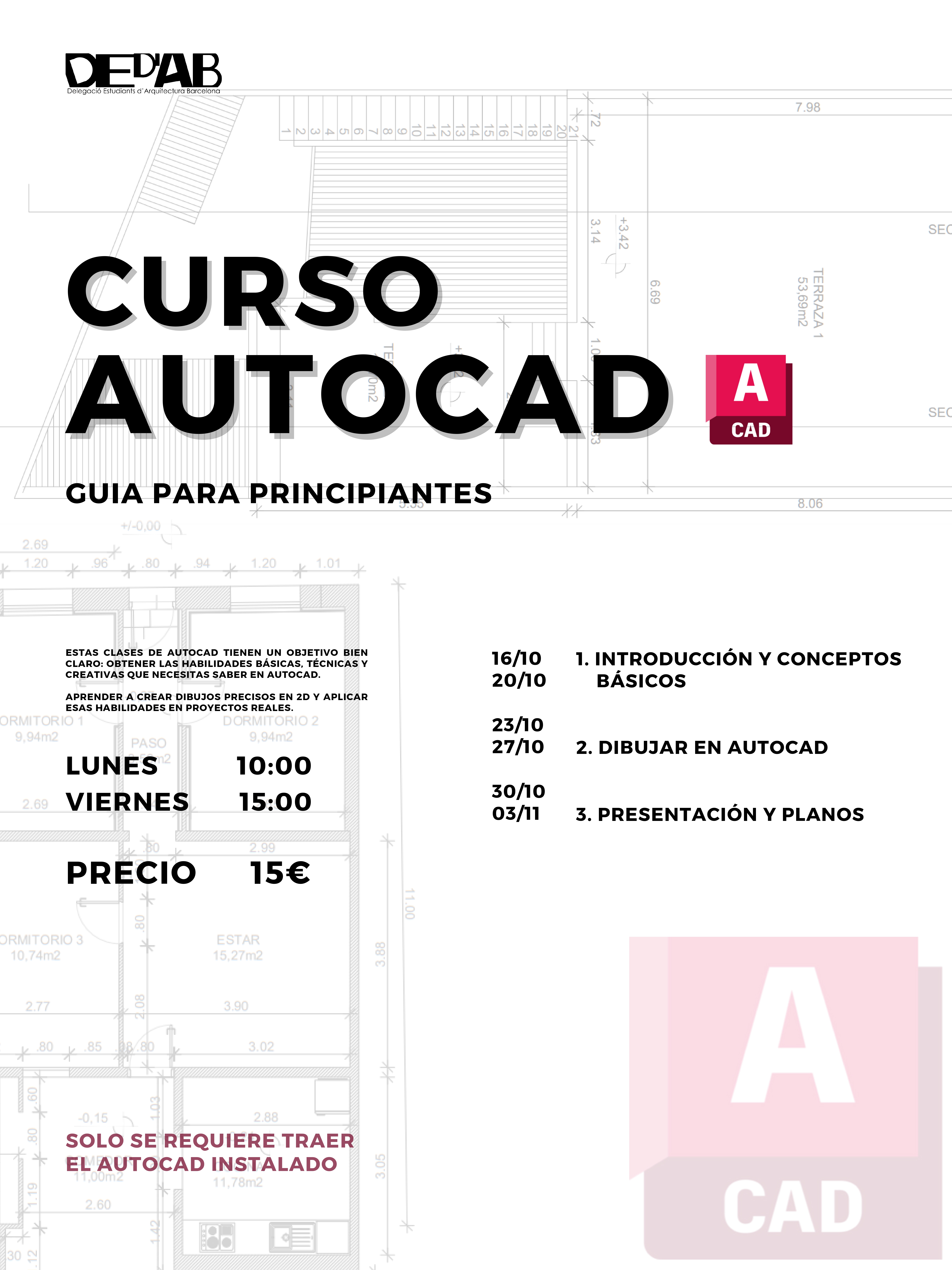 CURS AUTOCAD OCTOBRE 2023